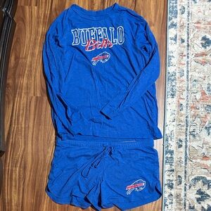 NFL Apparel Buffalo Bills Women’s Pajamas - Blue